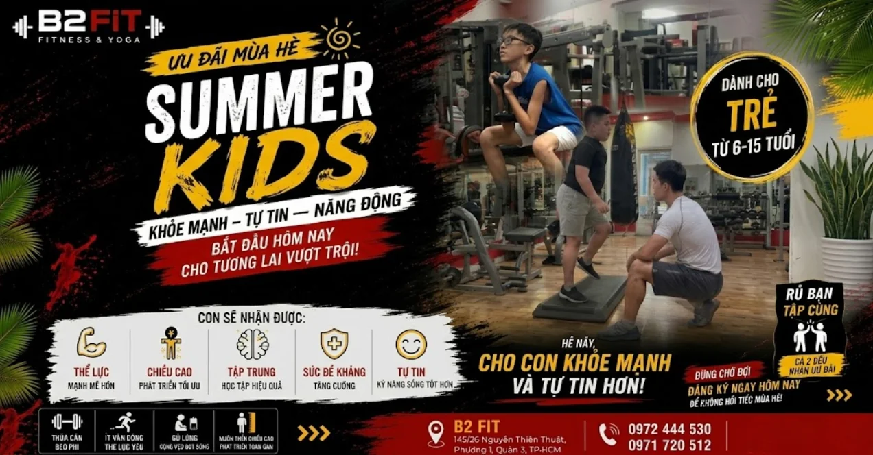 GYM B2FIT QUẬN 3